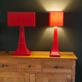 Pair of Red Lamps